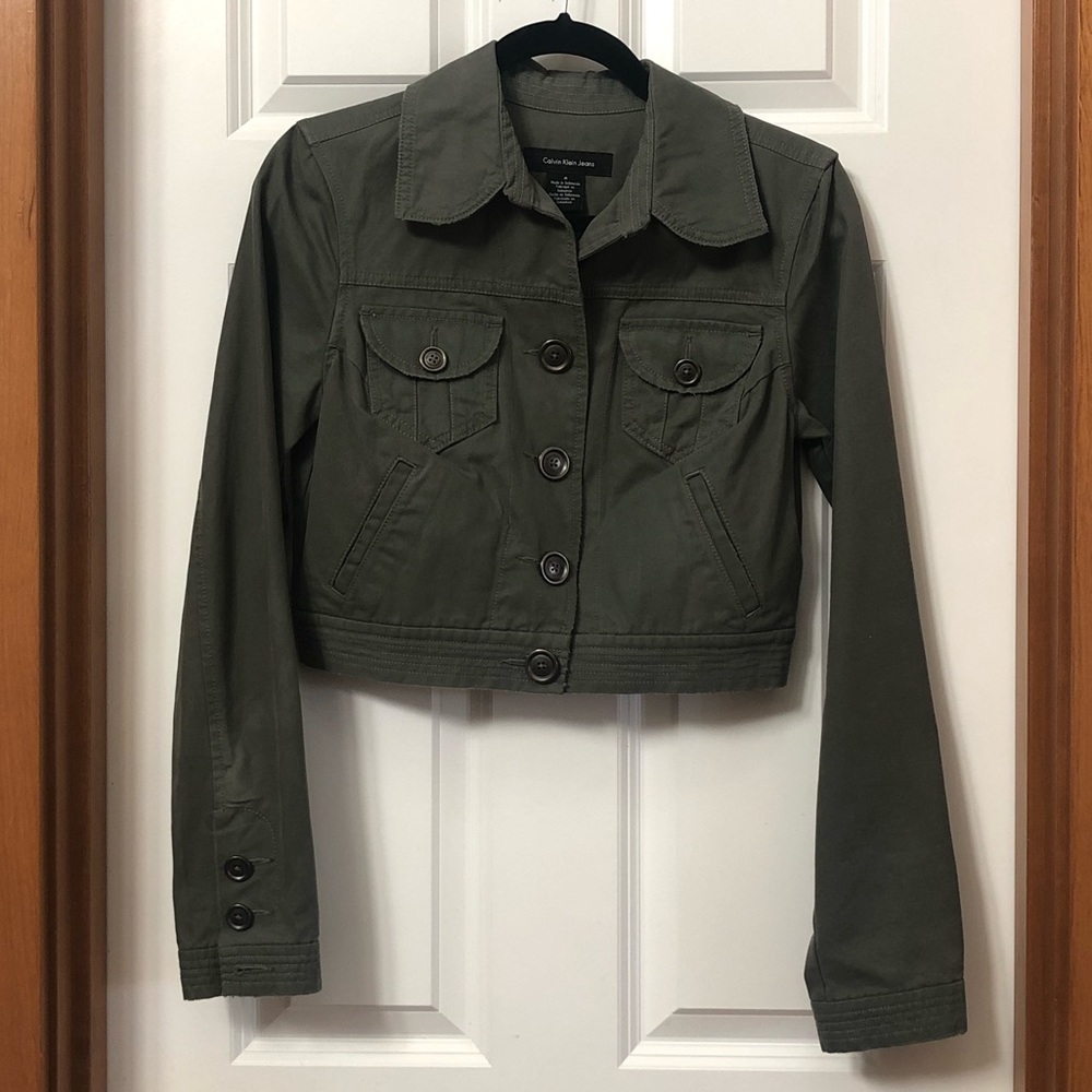 Calvin Klein Jeans Cropped Jacket